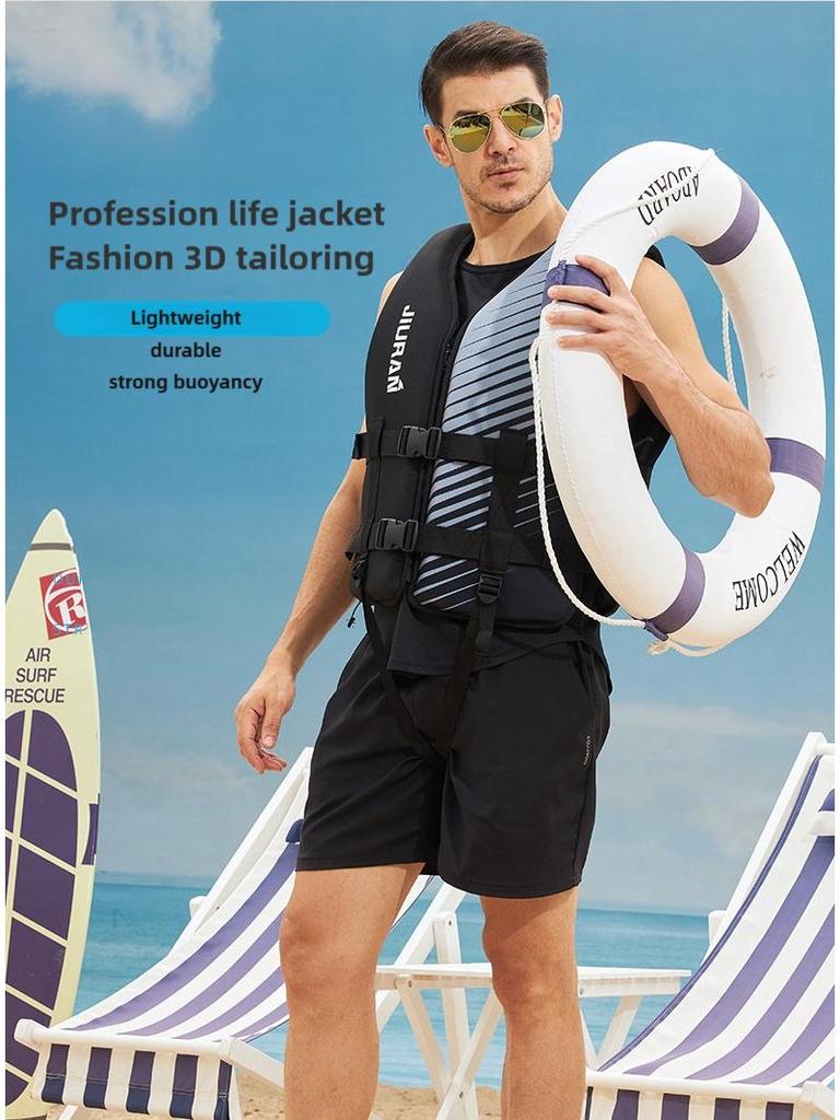 Korean-Style Lightweight Fishing Life Vest for Adults and Children