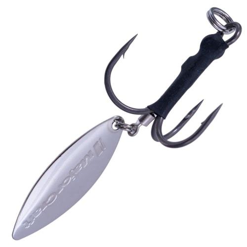 

Major Craft Easy Blade Treble Shaft, Normal (Willow), Silver, BLADE-T-HOOKN #6