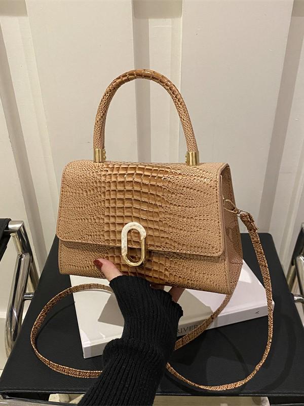 Women's 2024 Fashion Niche Textured Small Square Bag - Versatile Shoulder & Crossbody Handbag