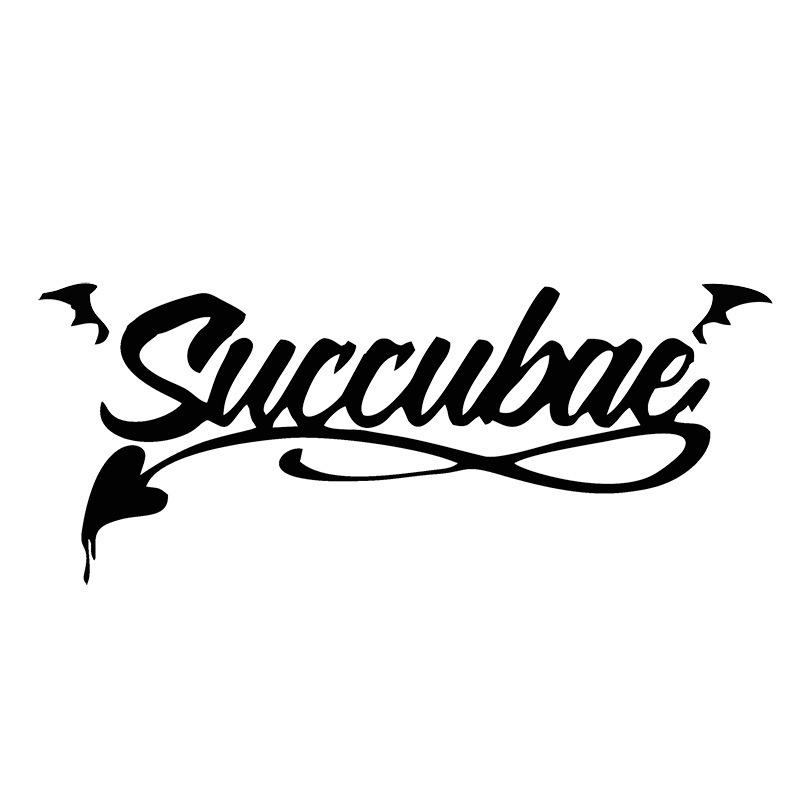 Cross-Border Cute Little Devil Female Demon Succubus Car and Motorcycle Window Body Sticker
