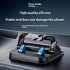 1Pcs Easy Install Vehicle Mobile Phone Holder 360° Rotatable Universal Car Phone Holder With Number Plate Dashboard Mount