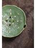 Yixing Handmade Zisha Lotus Pod Teapot Stand - Biomorphic Water-Storing Tea Mat for Gongfu Ceremony