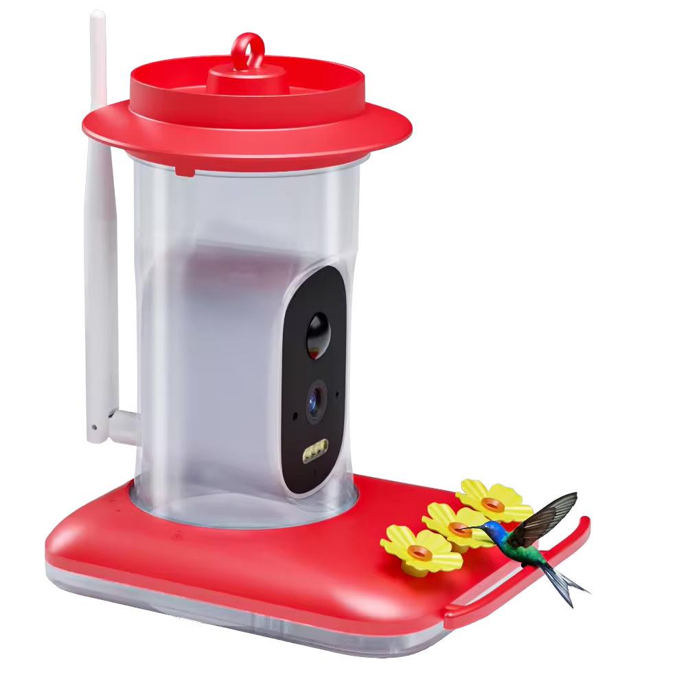 Умная кормушка для колибри на солнечных батареях с HD-камерой 5 Мп