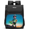 Earth Commissioner Backpack Student Ridge Care Lightweight Backpack School Bag Computer Bag