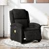 VidaXL Electric Massage Recliner, Relaxation Chair with Adjustable Backrest and Footrest, Seat of 3204295