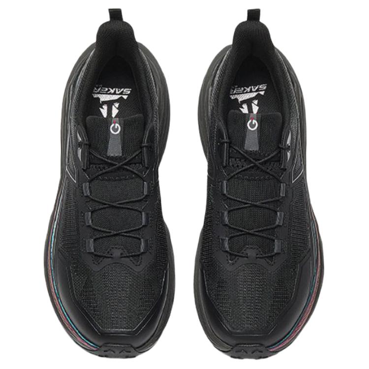 Anta Hunter 3 Simple Comfortable Non-Slip Wear-Resistant Low-Top Casual Running Shoes Women sneaker Black 122625507A-2