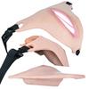 ANOSX Imitation Vagina Panties Silicone Chastity Cage Urethral Hole Insertable Penis Cover Realistic Clitoris With Chastity Belt