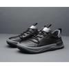 Scarpe Primavera Estate Sneakers Moda Uomo Vera Pelle Scarpe Nere Bianche Pelle Bovina Morbida Piatte Marca Maschile Calzature