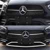 Hot Car Sticker 1pcs Car Grill Emblem Star Badge Front Grill Logo For Mercedes Benz A C B V G E Class GLK GLA GL CLS ML GLC GLS 