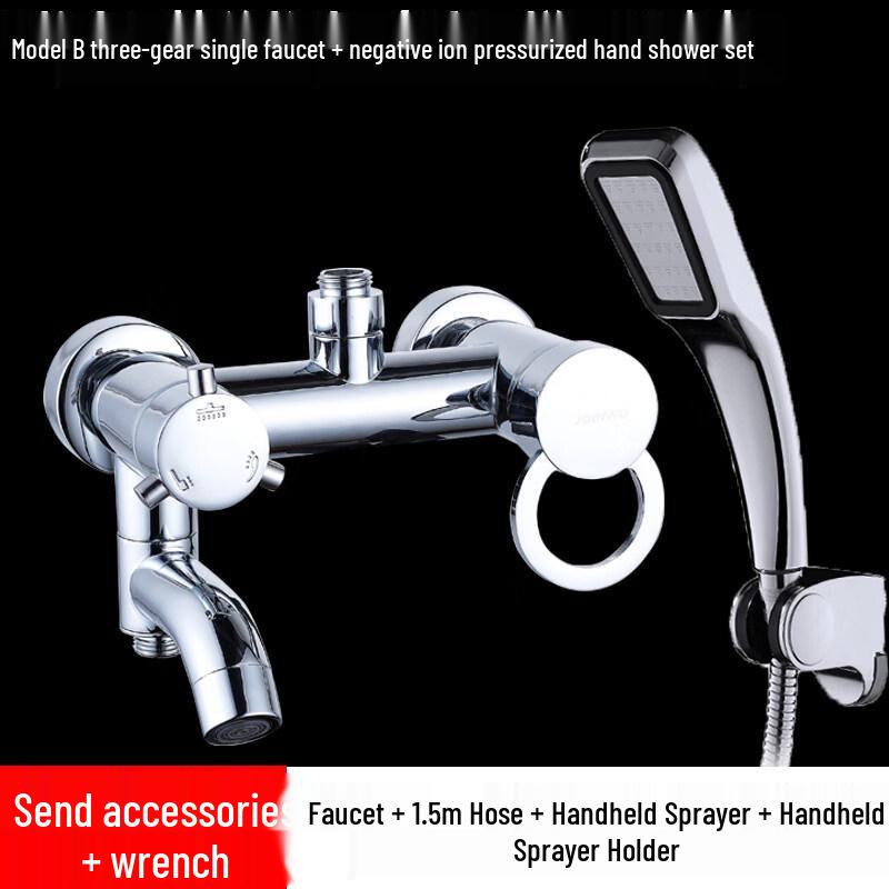 Tai Ju Fu Bathtub Faucet with Handheld Shower