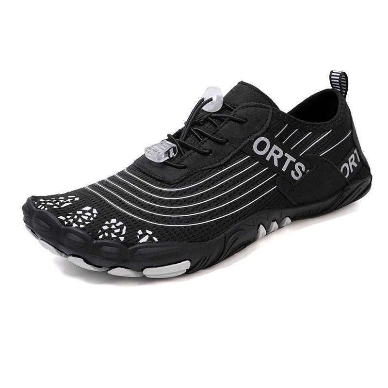 New Breathable Non-slip Casual Beach Shoes Men's and Women's Creek Wading Shoes Anti-cut Foot Protection Swimming Shoes Soft Couple