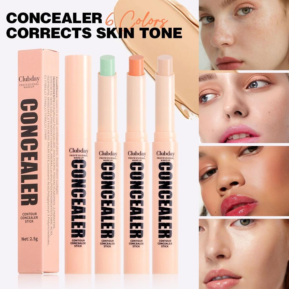 Facial Makeup Matte Natural Shadow Three-dimensional Contouring Stick Spot and Acne Mark Concealer Stick