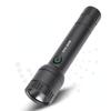 USB Rechargeable Household Outdoor Camping Waterproof Power Display Lighting Zoom Glare Flashlight