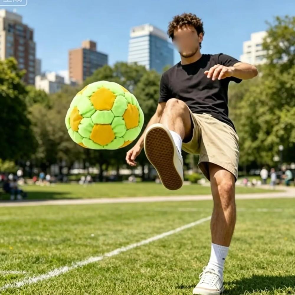 Gifts Football Sandbag Foot Training Multicolor Stitched Footbag Juggling Balls for Adults Handmade Footbag Ball