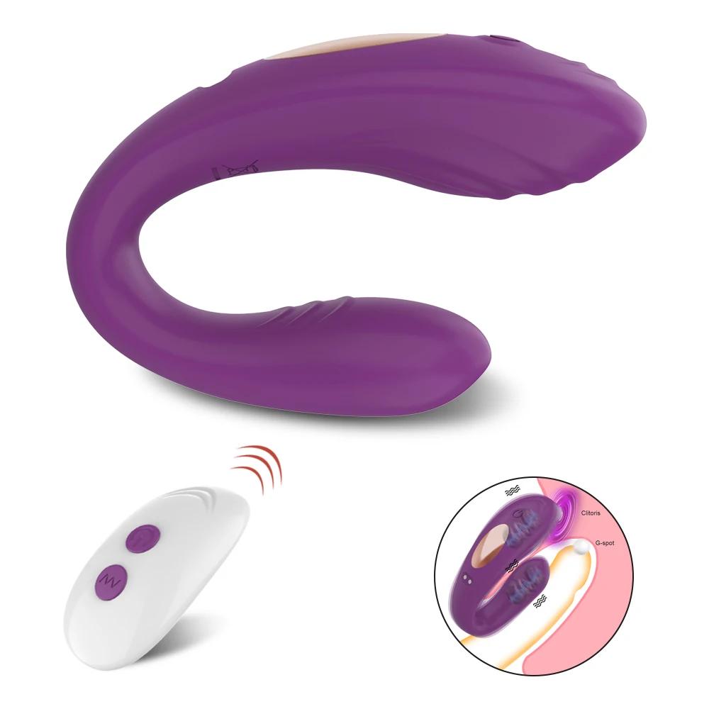 Remote Control Sex Toys Vibrator for Women U Type Vibrator Clitoris Stimulate G-Spot Vagina Female Masturbation Adult Products