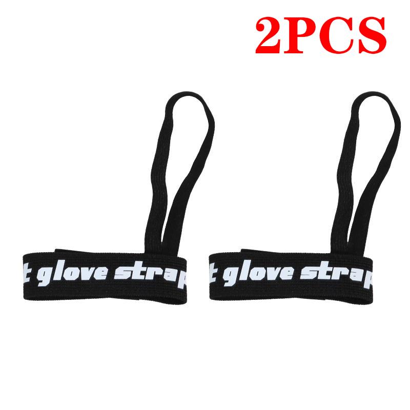 Nylon-Skihandschuh-Leinen mit Metallknopf-Riemen Handgelenkschlaufen Handschuh-Träger Sling-Clips Ausrüstung Winterschnee-Sport Skifahren Handschellen