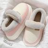 Cotton slippers new autumn and winter indoor home warmth plush non-slip thick-soled cotton shoes outer wear