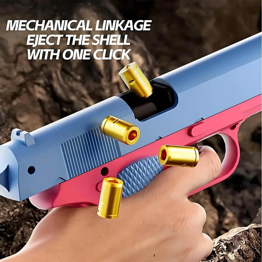Colt 1911 Nábojnice Měkká Kuličková Pistole Lze Střílet Hračka Pistole Plně Automatická Pistole Střílečky Pro Kluky Děti Vánoční Dárek