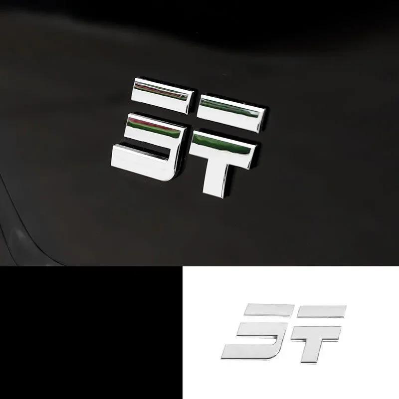 

For Chery Jetour T2 Front Rear Logo emblem Black Sticker Shining Styling 1pc