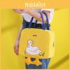Bdb016 Bolsa de Almoço de Pato Desenho Animado Fofo Pano Oxford Térmica Caixa de Almoço Bolsa de Armazenamento