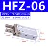 Cylinder HFZ6 HFZ10 HFZ16 HFZ20 HFZ25 HFZ32 HFZ40 HFZ Parallel Style Pneumatic Air Gripper Double Acting Gripper