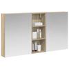 Bathroom Cabinet Set 3 pcs 130 x 14.5 x 70 cm Particleboard