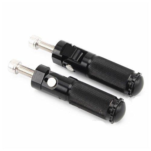 JPMotor Universal Motorcycle Folding Footrest Foot Pegs Foot Rest Pegs