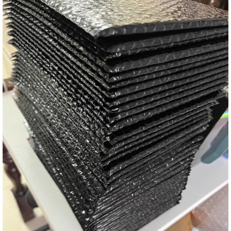 1-50pcs Black Large Bubble Bags Thickened Clothes Express Packaging Bubble Bag Shockproof and Fall Proof Foam Packaging Bags