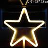 LED Neon Lights with Lightning Cloud Lights Planet Modeling Lights Love Christmas Night Lights