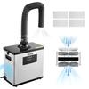 Solder Fume Extractor, Upgraded 4-Stage Filtration Soldering Smoke Absorber with 510 M³/h Strong Suction