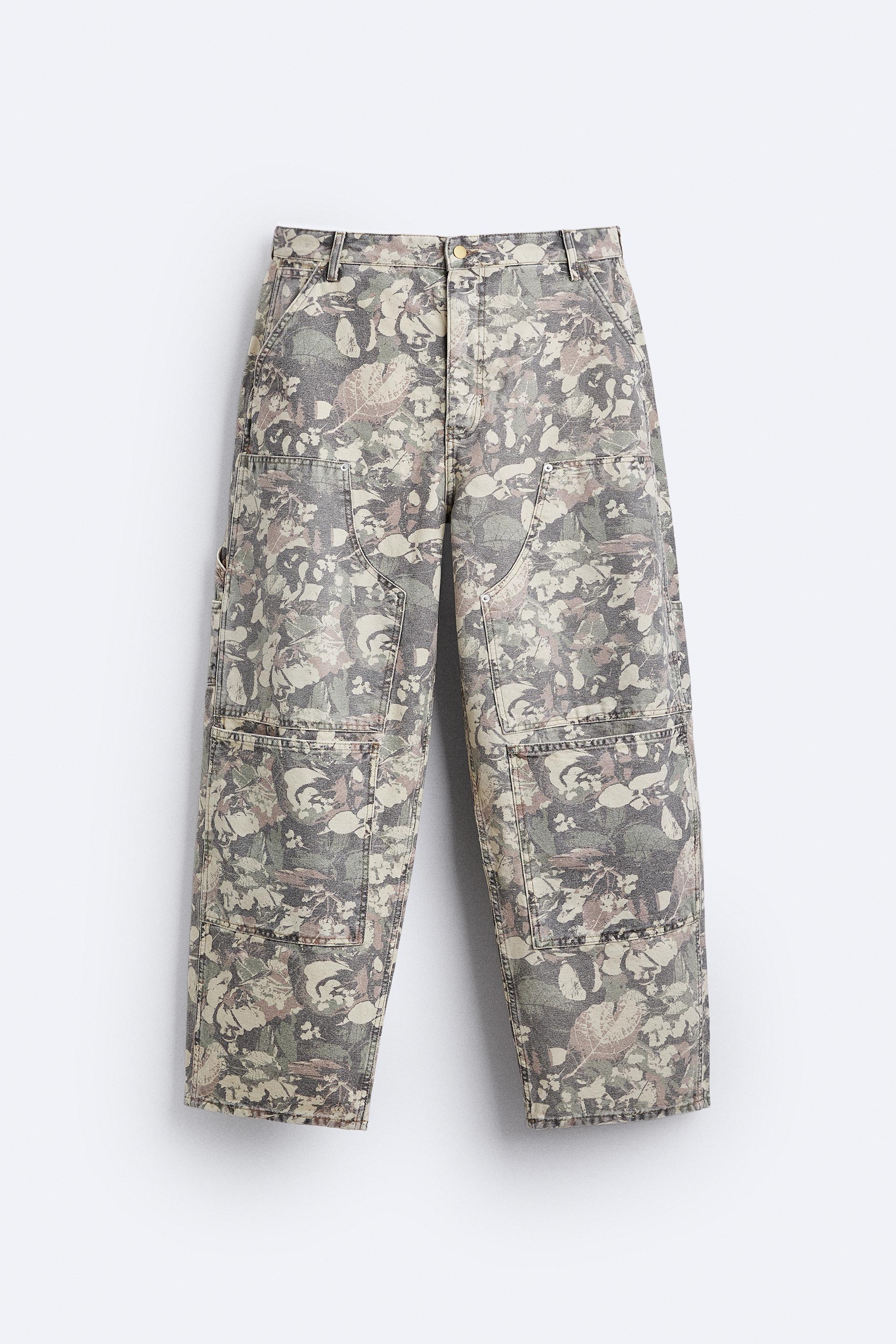 

БРЮКИ С ЦВЕТОЧНЫМ ПРИНТОМ