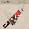 Attack on Titan Animation Peripheral Keychain Streamer Levi Captain Mikasa Eren Cute Keychain Birthday Gift Men and Women