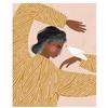 Bea Muller The Woman With A Bird Print