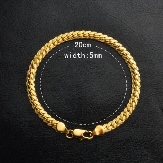Men Women DIY Hand Jewelry Fashion Boutique Side Chain Party Date Bracelet