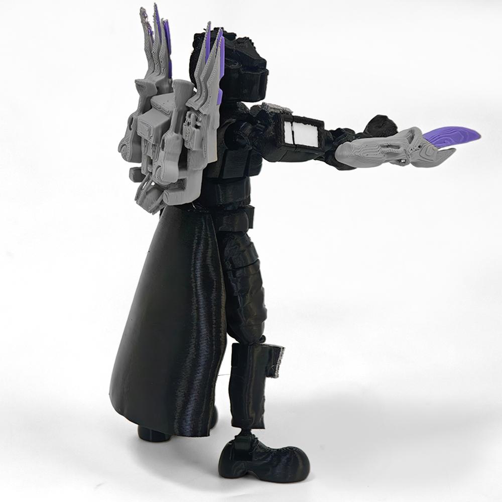 NUOVA Figura d'Azione Articolata Stampata in 3D Guerriero Toilette Skibid-i Guerriero di Sorveglianza Titan TV Man Decorazioni da Tavolo Regalo di Natale