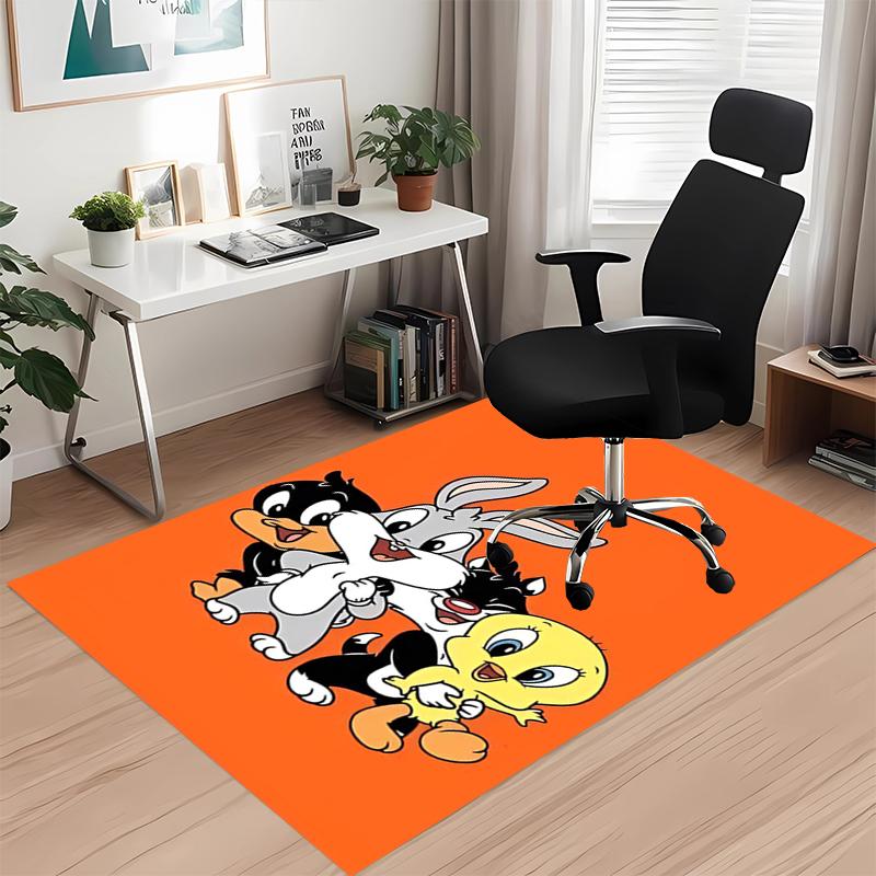 Tweety Printed Carpetrugfor Office Chair Living Room Bedroom Kitchen Room Decor Gifts