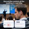198 Languages AI Translation Earbuds,Bluetooth V6.1 Headphones Translator,Smart Mode Touch Screen Real-Time Earphones Fit Work