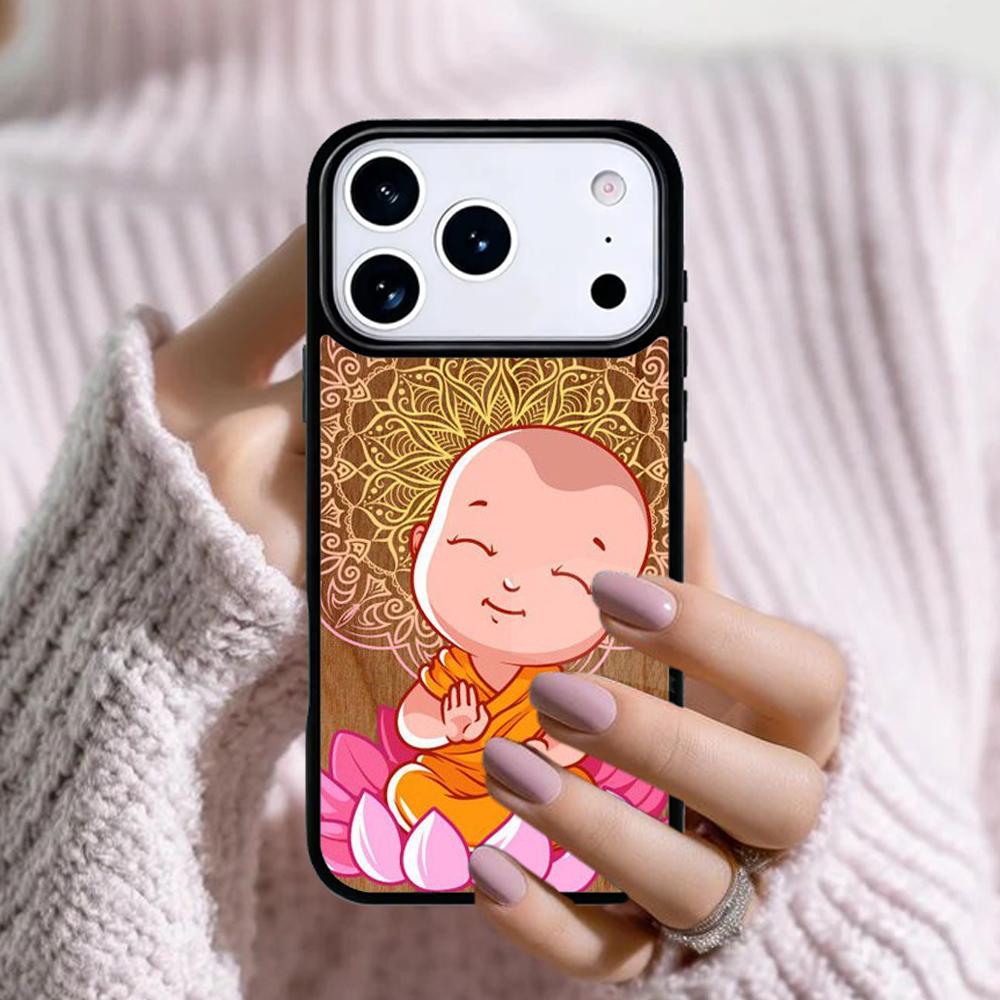 Чехол для телефона Apple iPhone 17 Air 16E 15 14 Plus 13 12 11 Pro Max Mini со знаком лотоса и чакрами Йоги Funda Cover