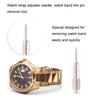 10pcs Watch Strap Adjuster Needle Watch Band Link Pin Remover Tool (Silver)