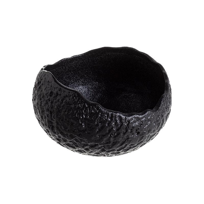 Ciotola da Dessert Creativa in Guscio d'Uovo di Ceramica, Piatto Freddo per Insalata di Frutta di Lusso, Stoviglie per Hotel, Cucina Molecolare, Ciotola in Ceramica Bianca