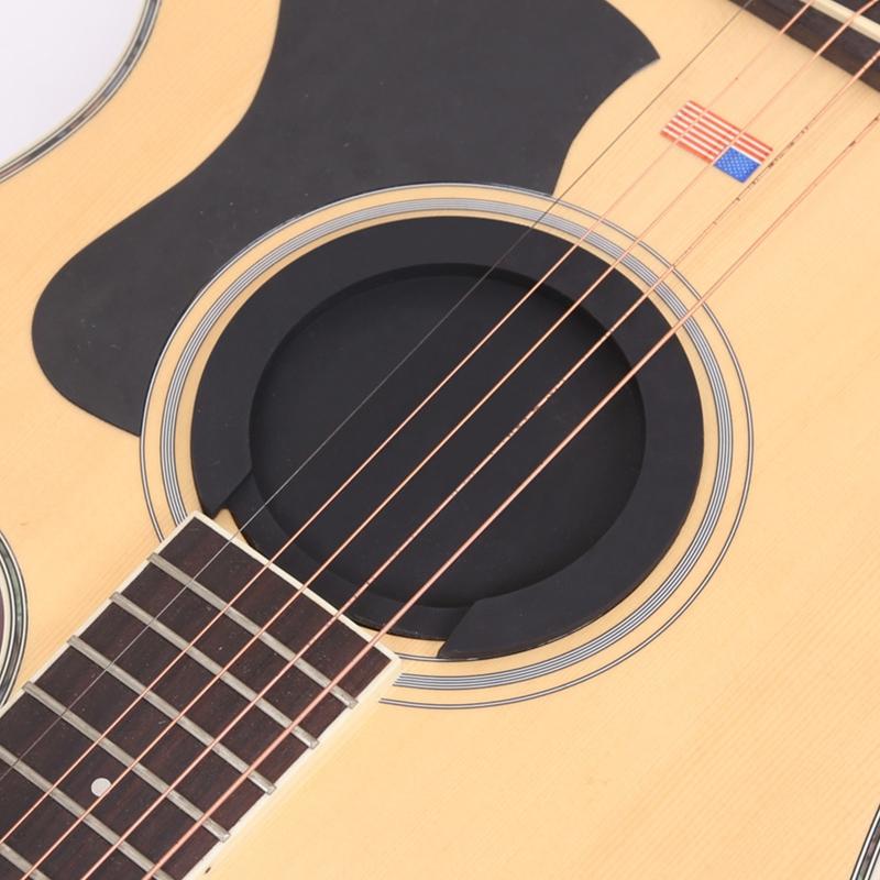 Soundhole Cover Cap Feedback Reducer Block Screeching Halt Plug Guitar Sound Hole Reducer for Folk Classical Guitars