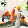 Artificial Pumpkins Realistic Long Fake Foams Pumpkins for Basket Display Photography Props Thanksgiving Decorations