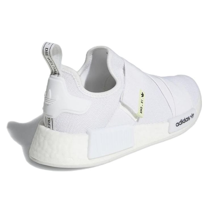 Adidas NMD_R1 Bílé Téměř Limetkové Dámské Tenisky Cloud-White Core-Black GW5699