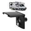 RV Water Fill Hatch with Magnetic Lid and Lock Dustproof ABS Square Trailer Water Fill Hatch Inlet for Motorhome Boat