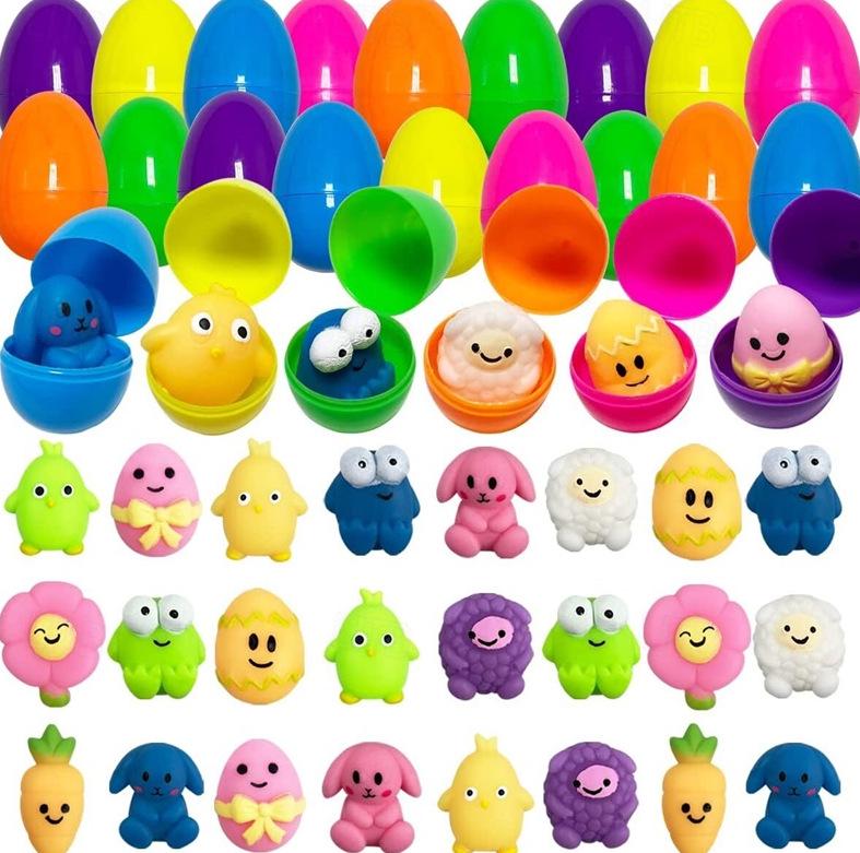 Children's DIY Bunny Car Easter Egg Set - Easter Toy & Gashapon Gifts 2026