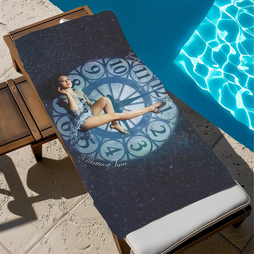 

Towel Beach Matter Bath Quick-Drying L-LaufeyS-ES Lightweight Portable Sauna Camping Hour Time Swim Pool Final Travel W40*H60(CM)