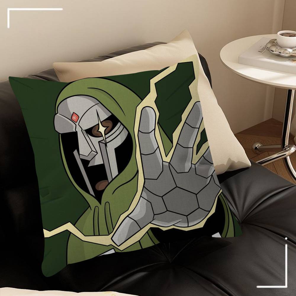 Rapper M-MF Cool D-Doom Madlib Pillow Cushion Cover Pillowcase Living Room Sofa Home Decor Customized