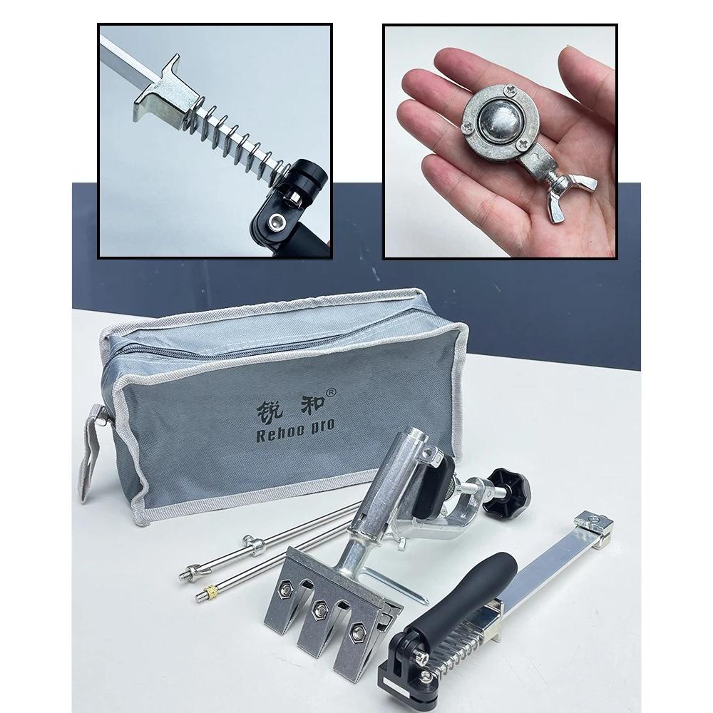 Ruihe Rehoo 360° Otočný Kovový Držák Jigu pro Broušení Nožů s Pevným Úhlem RH006
