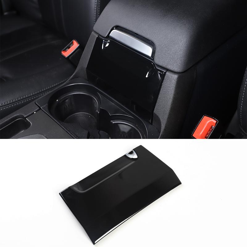 Pour Land Rover Discovery 4 2010-2016 ABS Noir Kit Intérieur Tableau de Bord Console Panneau de Changement de Vitesse Décoration Couverture Garniture Autocollants