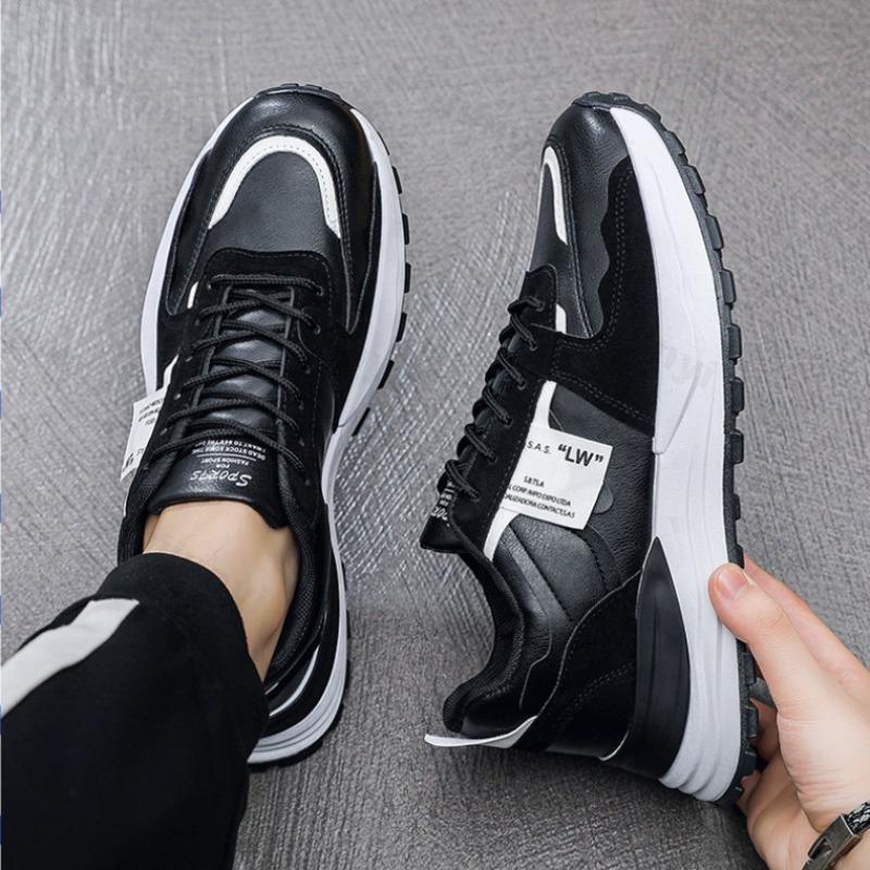 Spring New Man's Chunky Sneakers Comfortable Soft Lightweight Hard-wearing Casual Sports Shoes Trendy Versatile Vulcanized Shoes